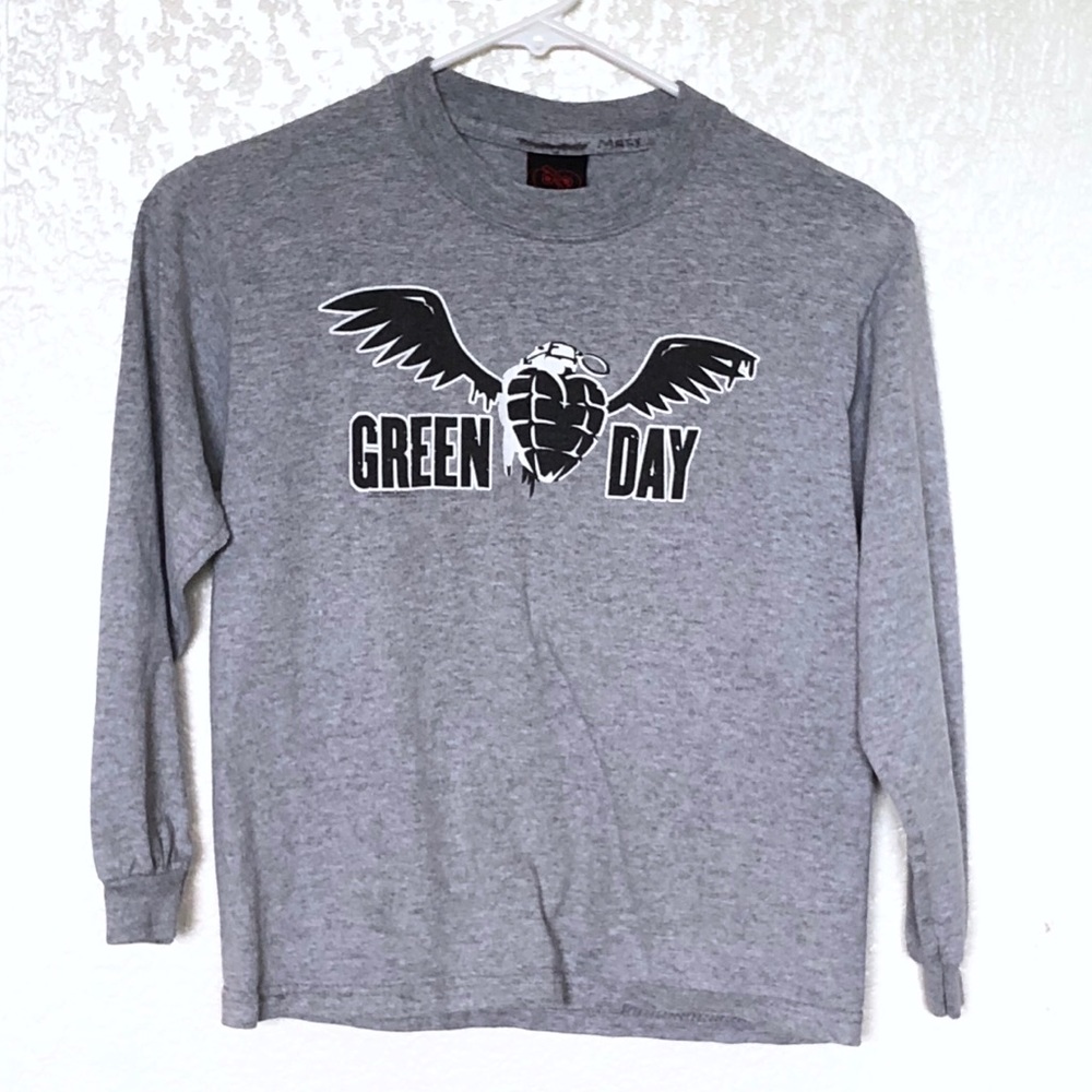 Green Day kids long sleeve graphic tee sz S